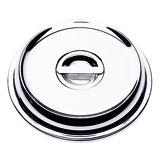 Stackable Cover for Round Plate
