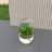 Trevonna Round Bowl-Shaped Fiberstone Planter Handmade MGO Clay Plant Pot with Drainage Holes for Indoor & Outdoor Use-2024267592-2024267595