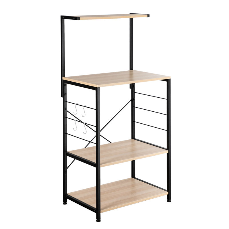 23.62'' Iron Standard Baker's Rack with Microwave Compatibility