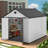  8x12 Ft Outdoor Storage Shed With Floor