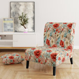 & Eclectic Accent Slipper Chair C