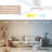 Madera Collection Smart 3-Blade 52in Ceiling Fan 2700K-6000K CCT Selectable LED Light Kit with Remote Control and White Hardware with White Wood Blades Works With iOS or Android App-184648515-184648512