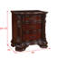 Table de chevet avec tiroirs Traditional