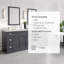 Ensemble de meuble-lavabo simple 24 po Alberthe-61527810-61527811
