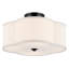 Plafonnier semi-encastré en tissu 4 lumières-1019904925-1019904923