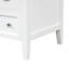 Meuble-lavabo 24 po avec lavabo, meuble-lavabo avec tiroir et portes, tablette réglable, bois massif et panneau de fibres à densité moyenne 24 po