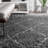 Callum Moroccan Shag Power Loom Performance Gray Rug-1798549511