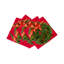 Christmas Wreath Cotton Sateen Cocktail Napkins-2097327505