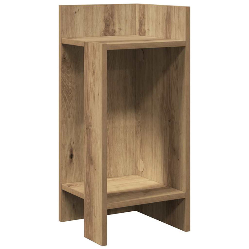 7-9 End Table, Artisan oak