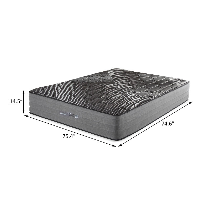 Matelas ferme 14 "Pure Ice Lux, Très grand lit