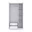 Armoire Ohio avec 3 portes, 2 tiroirs et 4 tablettes-1547252419
