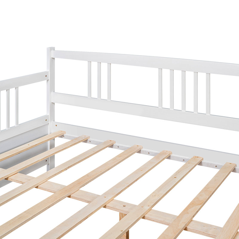Daybed With Support Legs, White