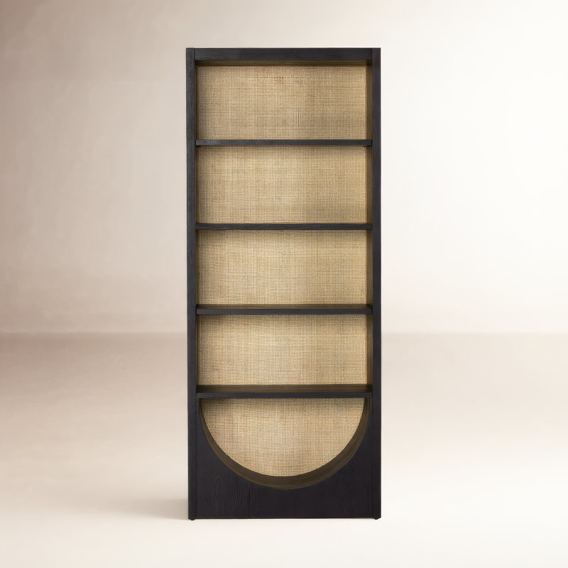 Higgs Bookcase, Brushed Ebony