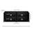 Mansfield 68" Wide Rectangular Fluted Buffet Table in Black Grain-885117130