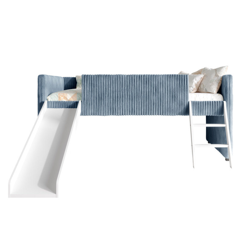 Lit mezzanine simple Totowa, Blue