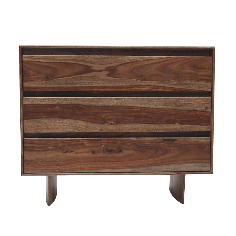 Armoire en bois à trois portes - Naturel