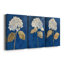 Floral Study Series XXIX - Ensemble de toiles tendues avec châssis Premium - Prêt à être accroché-102399819