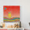 Kirk Feathers VI Print on Wrapped Canvas