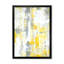 «Gray and Yellow Colorfields», reproduction d'art sur toile encadrée-1857538705-1857538710