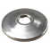 Toilet Supply Kit with 12" Corrugated Riser, Cross Handle Angle Stop, Compression Adaptor & Flanges