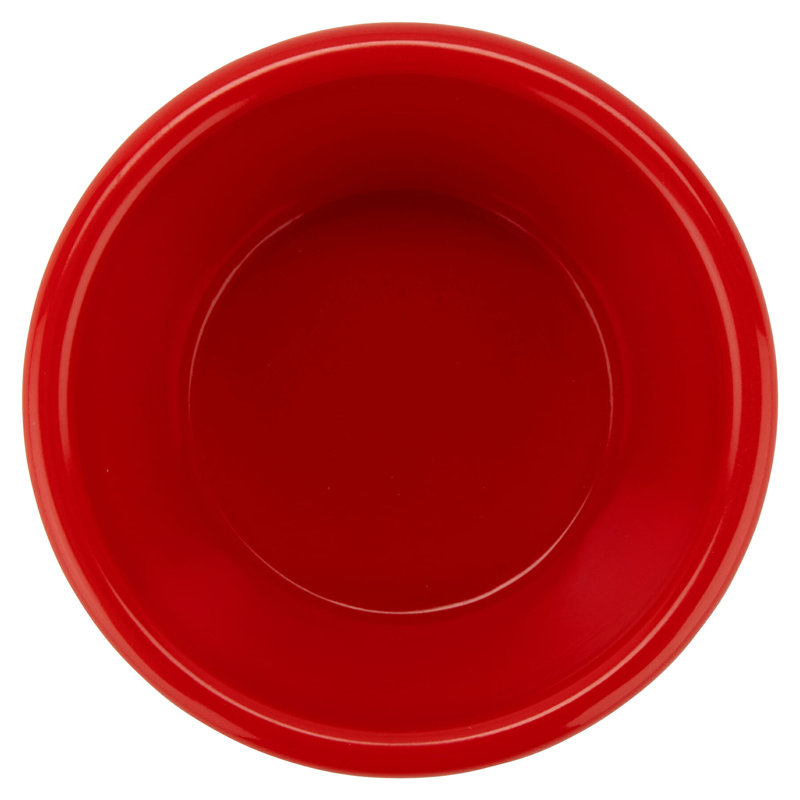GET Plat de cuisson Ramekins - Mélamine générale Ramequins, Rouge