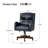 Lundgren Transitional 26.5" W Vegan Leather Tilting Executive Chair with Lumbar Support and Solid Base-984894611