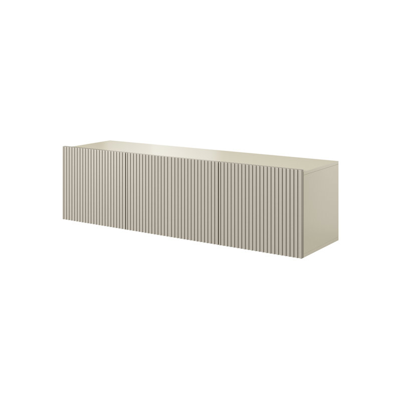 Allice Unfinished TV Stand for TVs up to 55", Cream