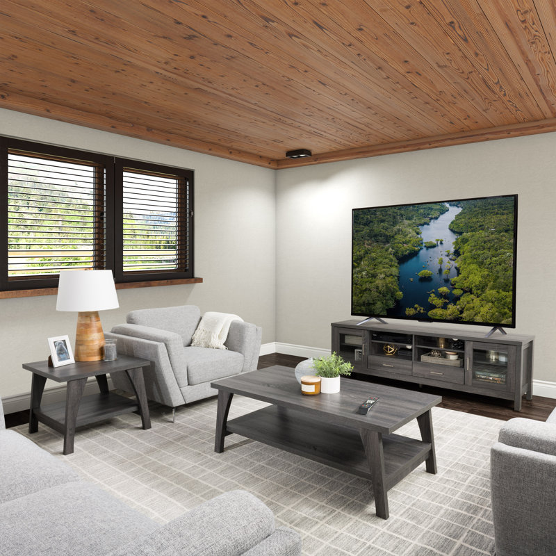 Barak 71'' W 2-Dooar Media Console for TVs up to 85"