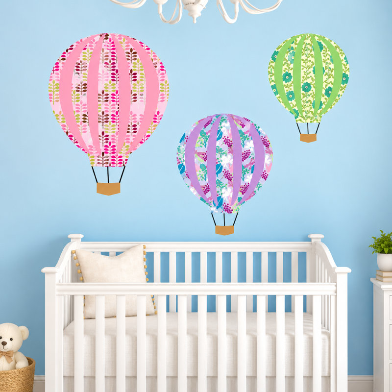 Non-Wall Damaging Wall Decal, Scheme C