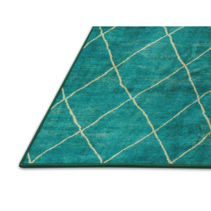 Abstract Indoor Rug, Rectangle 7' x 10'