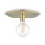 Plafonnier semi-encastré 1 lumière 14 po Milo-23264442-23264443-23264447