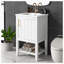 Meuble-lavabo simple 20 po avec plateau Skyanne-811576843