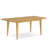Contemporary Extendable Dining Table in Oak