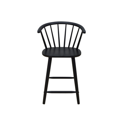 Janna Counter Height Stool-Black