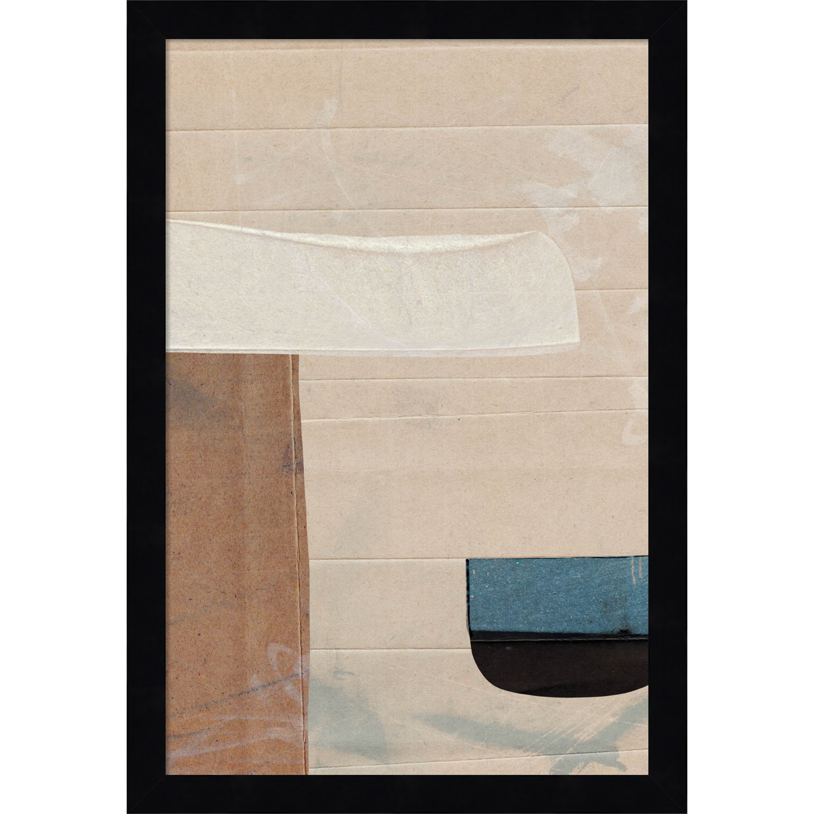 Cleve "Sauna Serenity" Print by Dan Hobday, Black, 17" H x 12" W