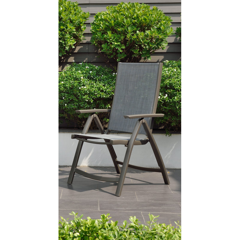 Chaise de patio pliante