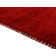 Handwoven Wool Gabbeh Uni Red Rug
