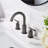 Celestine Widespread Faucet 2-Handle Bathroom Faucet With Drain Assembly 2.0-73703681