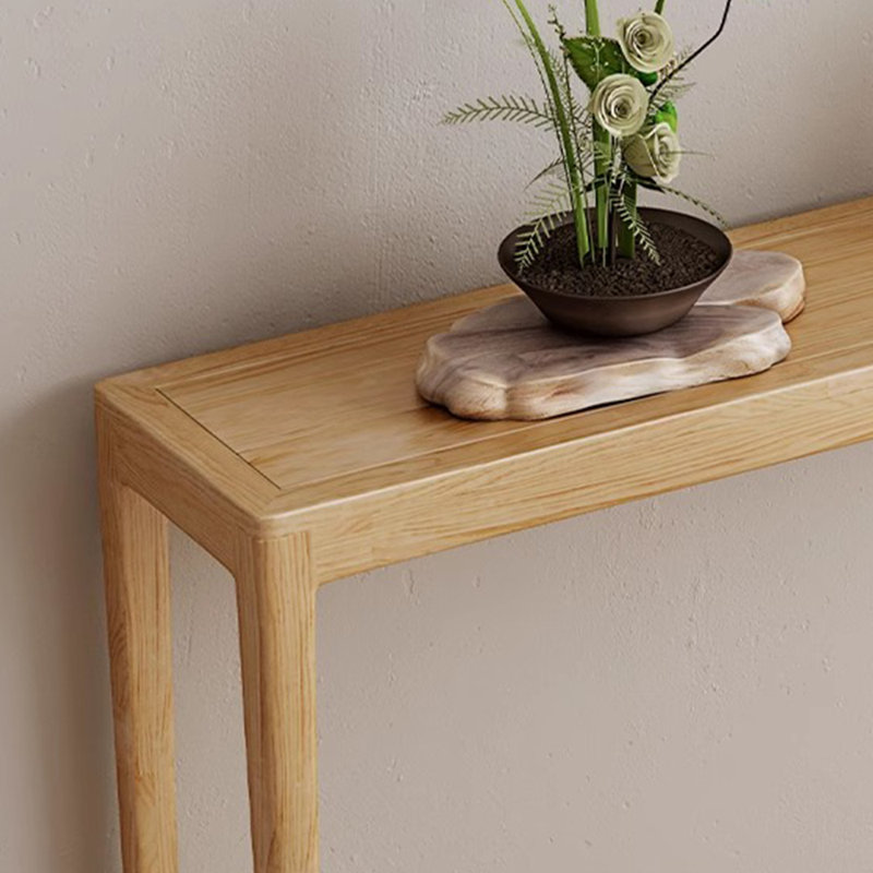 Console simple de style chinois, Burlywood