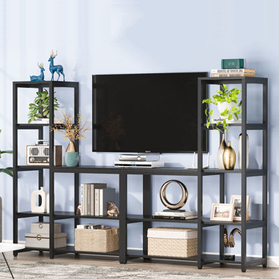 Elizah Geometric Bookcase