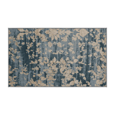 Machine Washable Gray Area Rug
