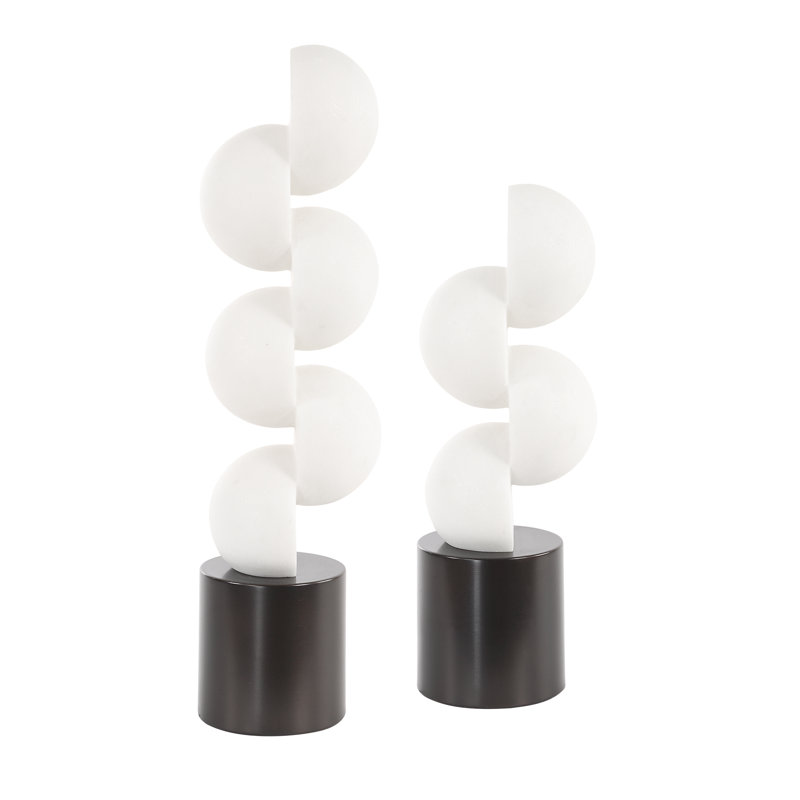 Ensemble de sculptures Iftu blanc