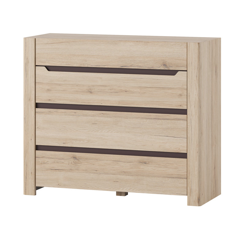 Desjo 279.4cm W 3 - Drawer Chest of Drawers