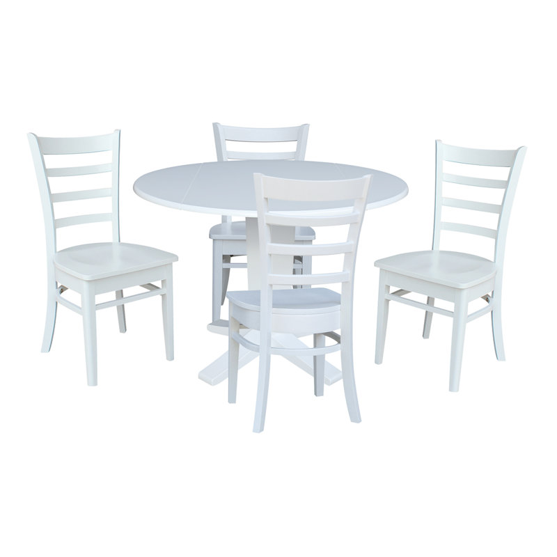Ensemble de salle à manger Plumbank, 5, Blanc