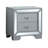 Murry G004800-N Nightstand , Silver