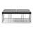 Carmela Glass Top Coffee Table