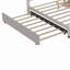 Grand lit de rangement tapissier Nahush