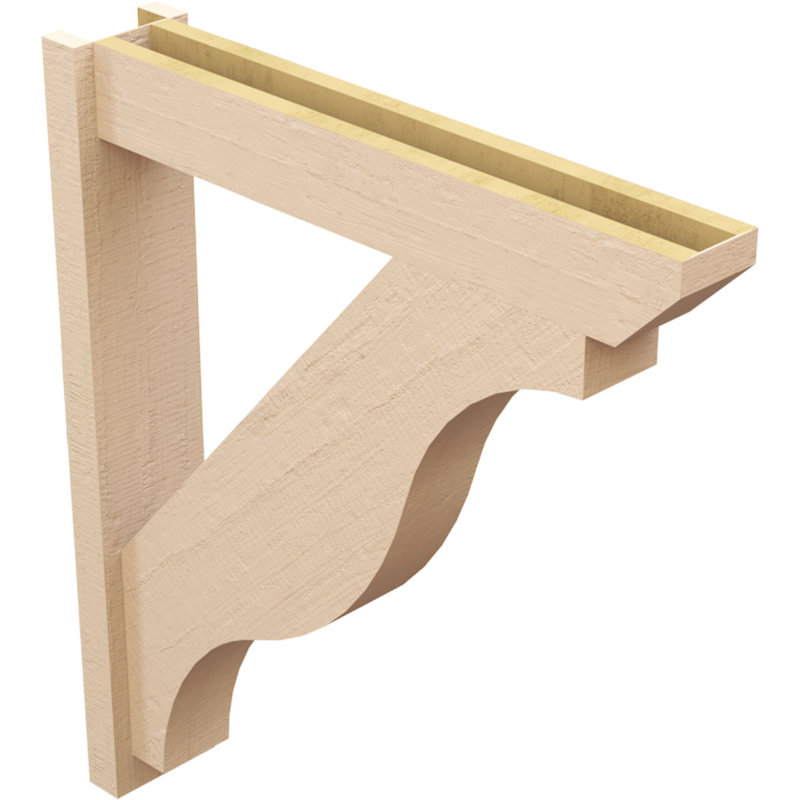 Bois de cèdre brut Funston Slat, H 36 po x l 6 po x P 32 po