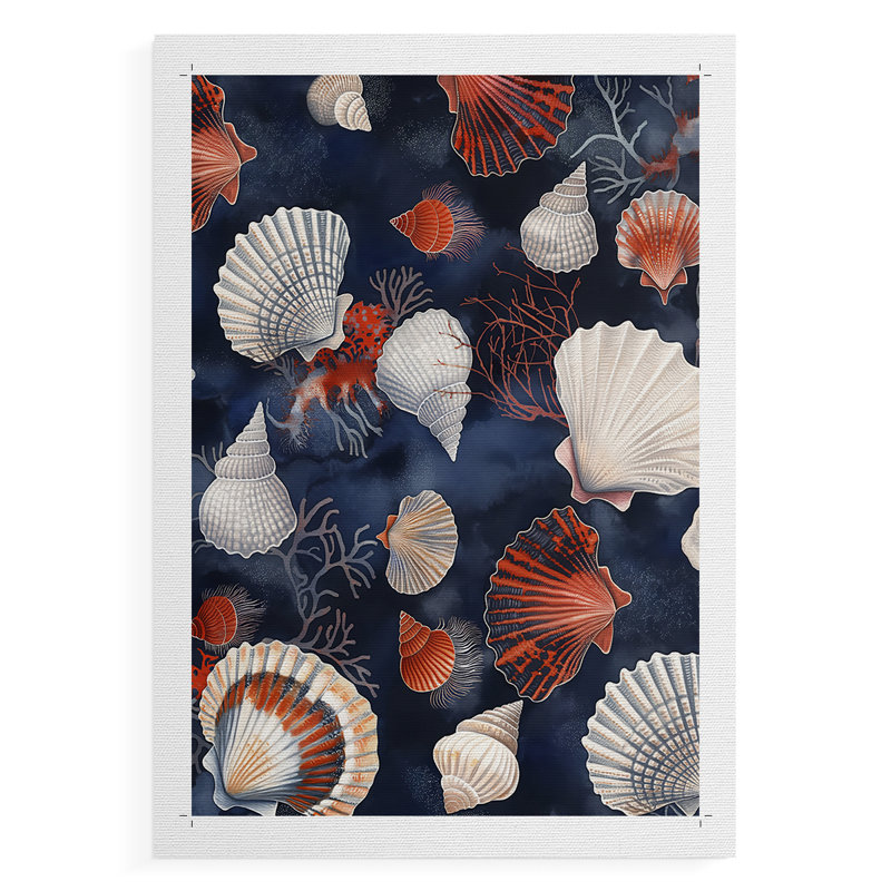 NAUTICAL Series CCACXI - Impression sur toile seulement - NON CADRE, H 27 po x l 18 po
