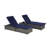 Outdoor Chaise Lounges With Adjustable Backrest And Storage For Outside-10660862